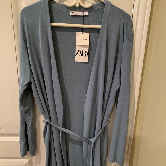 ZARA Belted Cardigan - Picture 2 of 3